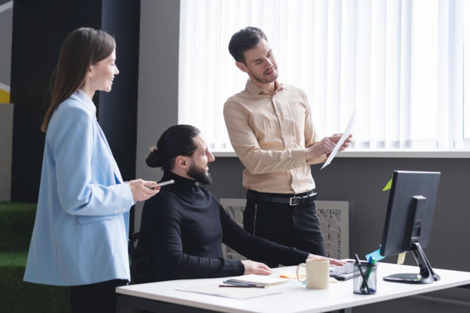 Financial planning and budgeting workspace